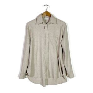 Antonelli Firenze Pleated Back Wool Shirt